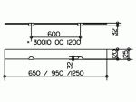 Держатели для стеклянной полки 30010010000 Артикул: 30010010000