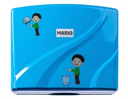Диспенсер для бумажных полотенец Mario Kids 8329 Blue ― Интернет магазин сантехники. Антивандальная сантехника.