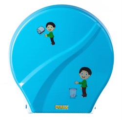 Диспенсер для туалетной бумаги Mario Kids 8165 Blue ― Интернет магазин сантехники. Антивандальная сантехника.