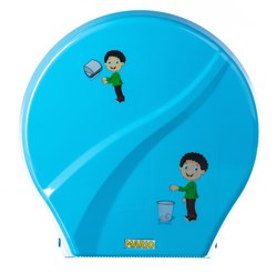 Диспенсер для туалетной бумаги Mario Kids 8165 Blue ― Интернет магазин сантехники. Антивандальная сантехника.