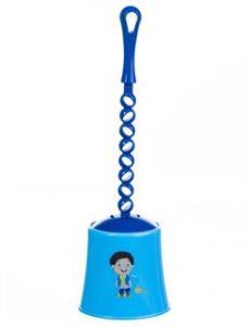 Ершик для унитаза Mario Kids 8331 Blue ― Интернет магазин сантехники. Антивандальная сантехника.
