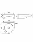 Умывальник Delabie PMR XS 120400