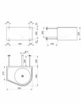 Умывальник Delabie DUO S TC R 160360