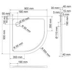 Berkel 48T01 Душевой поддон, сектор