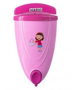 Дозатор для жидкого мыла Mario Kids 8330 Pink ― Интернет магазин сантехники. Антивандальная сантехника.