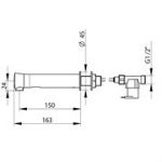 Бесконтактный кран Presto NEO 57004