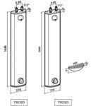 Душевая панель DELABIE TEMPOMIX 790305