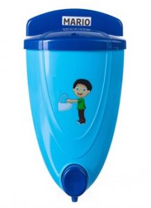 Дозатор для жидкого мыла Mario Kids 8330 Blue ― Интернет магазин сантехники. Антивандальная сантехника.