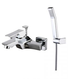 LM4502C - Смеситель для ванны, с коротким изливом, с аксессуарами, хром ― Интернет магазин сантехники. Антивандальная сантехника.