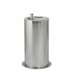 SLUN 23M арт. 83236 Фонтан питьевой, напольный, детский, отдельностоящий, с нажимной арматурой, чаша - глянцевая, корпус - матовый, Ø 345 мм, высота 650 мм