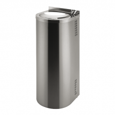 SLUN 43C арт. № 83438 Нержавеющий питьевой фонтан с нажимной арматурой, монтаж к стене, охлаждение ― Интернет магазин сантехники. Антивандальная сантехника.