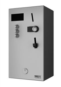 SLZA 01LN Монетный и жетoннюй автомат для 1 - 3 душей, интерактивное управление, выбор душа пользователем ― Интернет магазин сантехники. Антивандальная сантехника.