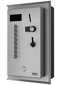 SLZA 02NZ - арт. № 88024 Встроенный монетный и жетoнный автомат для 4 - 12 душей, интерактивное управление, выбoр душа автoматoм ― Интернет магазин сантехники. Антивандальная сантехника.