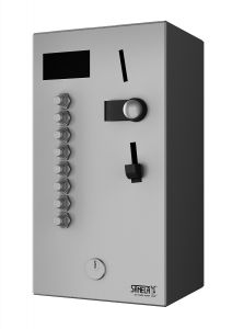 SLZA 02M - арт. № 88021 Монетный автомат для 2 - 8 или 12 душей, прямое управление ― Интернет магазин сантехники. Антивандальная сантехника.